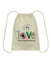 PRESCHOOL TEACHER LIFE Drawstring Bag thumbnail