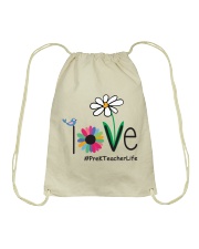 PRE-K TEACHER LIFE Drawstring Bag thumbnail