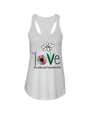 1ST GRADE TEACHER LIFE Ladies Flowy Tank thumbnail