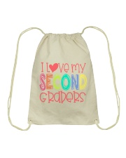 SECOND GRADERS - I LOVE YOU Drawstring Bag thumbnail