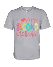 SECOND GRADERS - I LOVE YOU V-Neck T-Shirt thumbnail
