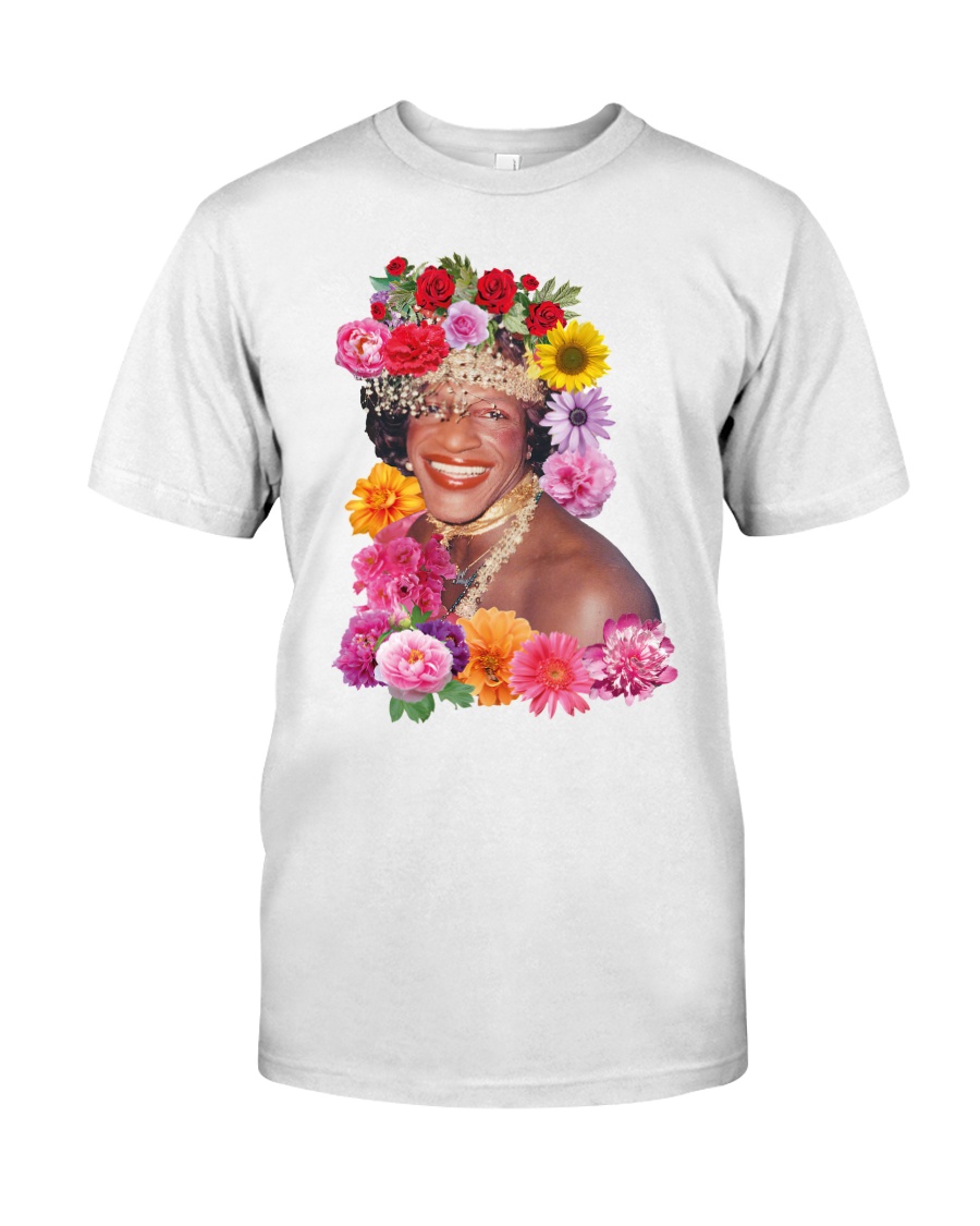 Flowerful Marsha P Johnson shirt Classic T-Shirt