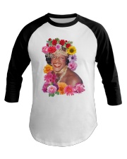 Flowerful Marsha P Johnson shirt Baseball Tee thumbnail