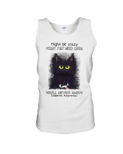 Might be crazy might just need carbs you'll never Unisex Tank thumbnail