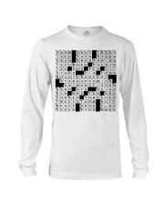 Stuffed shirt crossword clue Long Sleeve Tee thumbnail