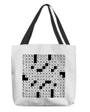 Stuffed shirt crossword clue All-over Tote thumbnail