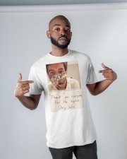 Lenin Gutierrez Thank you stay safe shirt Classic T-Shirt apparel-classic-tshirt-lifestyle-front-32