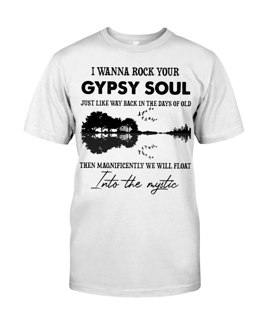 I wanna rock your gypsy soul Violon Lake shadow Classic T-Shirt