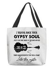 I wanna rock your gypsy soul Violon Lake shadow All-over Tote thumbnail