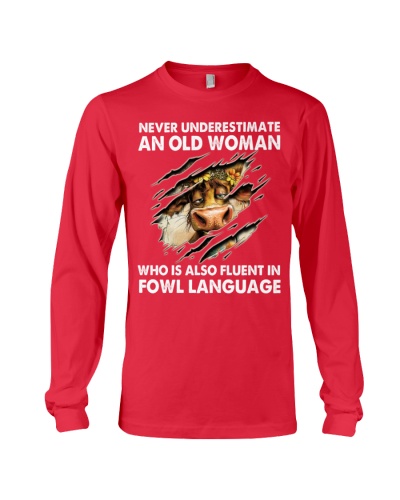 Cow Funny Long Sleeve Tee