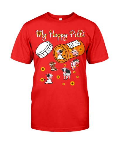 My Happy Pills - Cow Classic T-Shirt