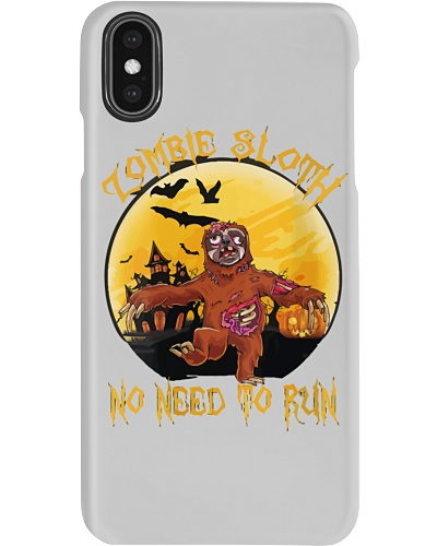 Zombie Sloth No Need To Run Phone Case