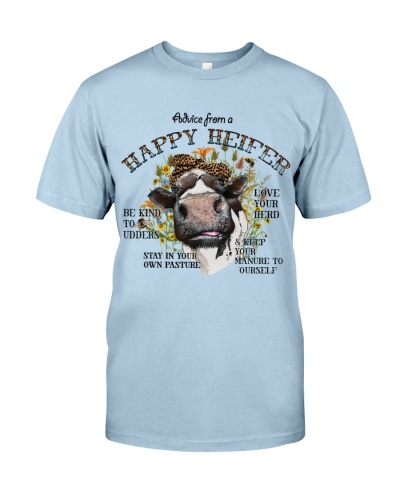 Advice From A Happy Heifer Classic T-Shirt
