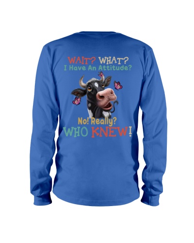 Cow Funny Long Sleeve Tee