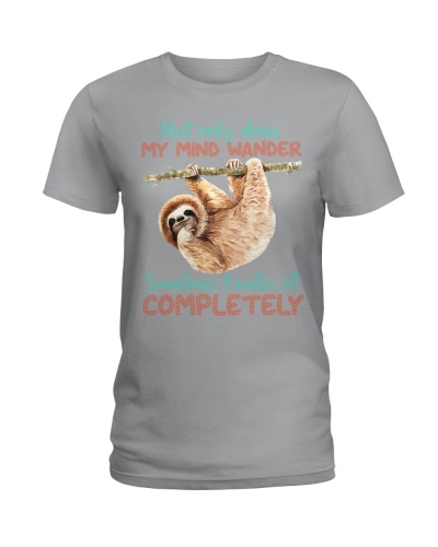 Sloth Funny Ladies T-Shirt