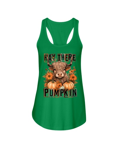 Cow Halloween Ladies Flowy Tank