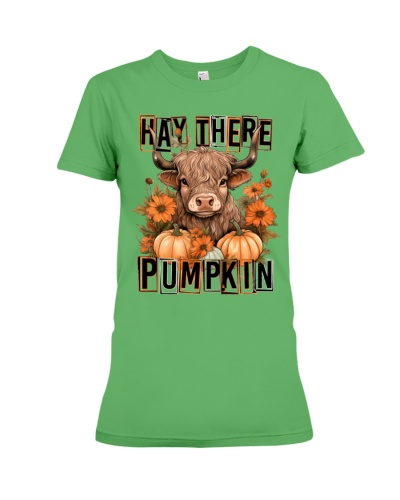 Cow Halloween Premium Fit Ladies Tee