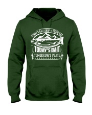 Today's Bait - Tomorrow's Plate Hooded Sweatshirt front