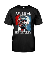 Anti trump horror story zombie trump t-shirt Classic T-Shirt front