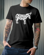 Life Is Better With Donkeys Classic T-Shirt lifestyle-mens-crewneck-front-6