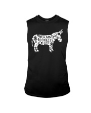 Life Is Better With Donkeys Sleeveless Tee thumbnail