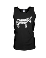 Life Is Better With Donkeys Unisex Tank thumbnail