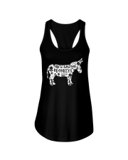 Life Is Better With Donkeys Ladies Flowy Tank thumbnail