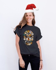 Guitar Skull Classic T-Shirt lifestyle-holiday-crewneck-front-1