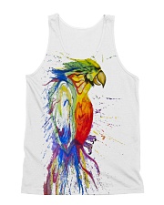 Parrot Full 2018 All-over Unisex Tank front