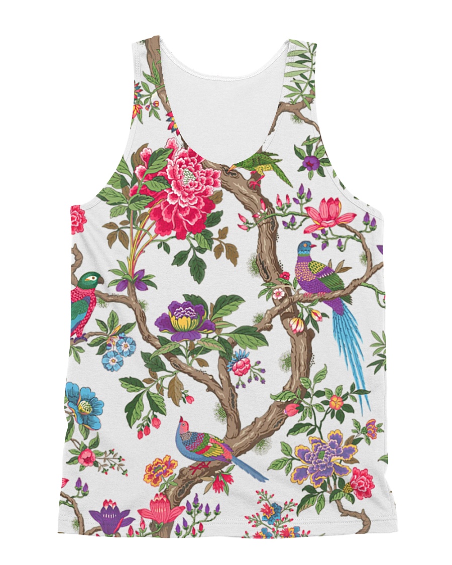 Bird And Flower 2018 All-over Unisex Tank
