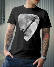 Bass Pick And Moon Premium Fit Mens Tee lifestyle-mens-crewneck-front-6