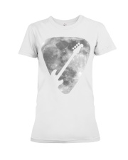 Bass Pick And Moon Premium Fit Ladies Tee thumbnail