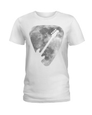 Bass Pick And Moon Ladies T-Shirt thumbnail
