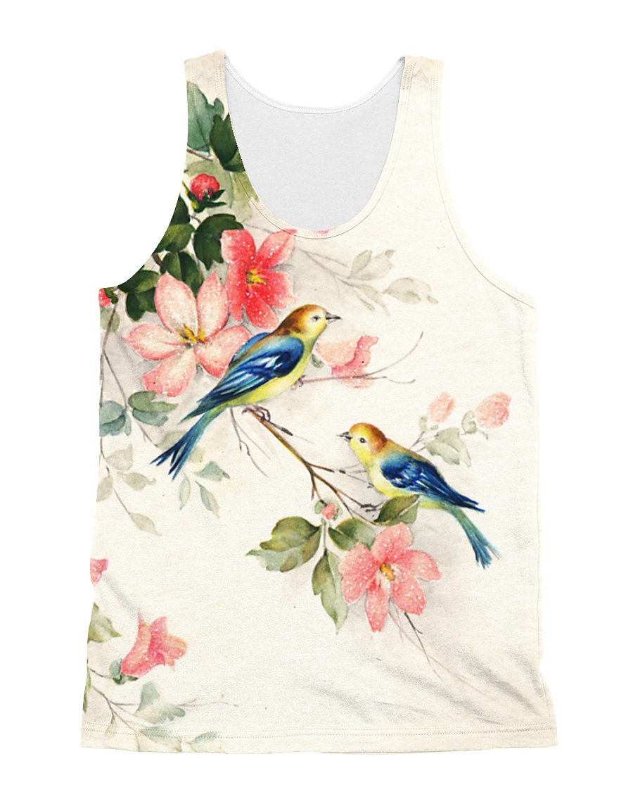 Bird And Flower 2018 All-over Unisex Tank