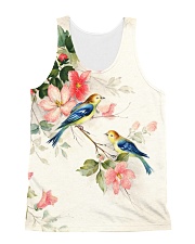 Bird And Flower 2018 All-over Unisex Tank front