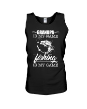 Fishing Is My Game Unisex Tank thumbnail