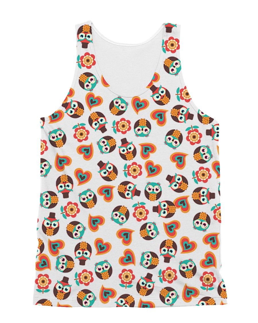 Owl Full 2018 All-over Unisex Tank
