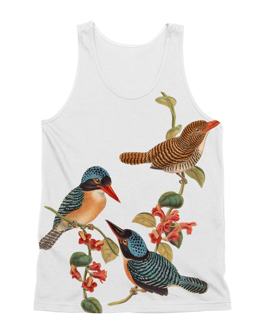 3 Bird All-over Unisex Tank