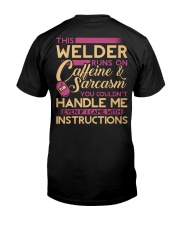 Female Welder - Runs on Premium Fit Mens Tee thumbnail