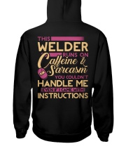 Female Welder - Runs on Hooded Sweatshirt thumbnail
