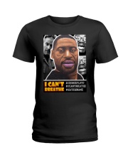 'I CAN'T BREATHE' - Basic Sweatshirt Ladies T-Shirt thumbnail