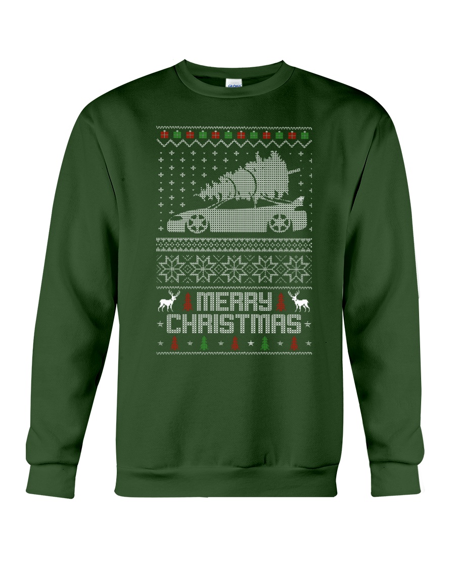 2G DSM Ugly Christmas Sweater Design Crewneck Sweatshirt