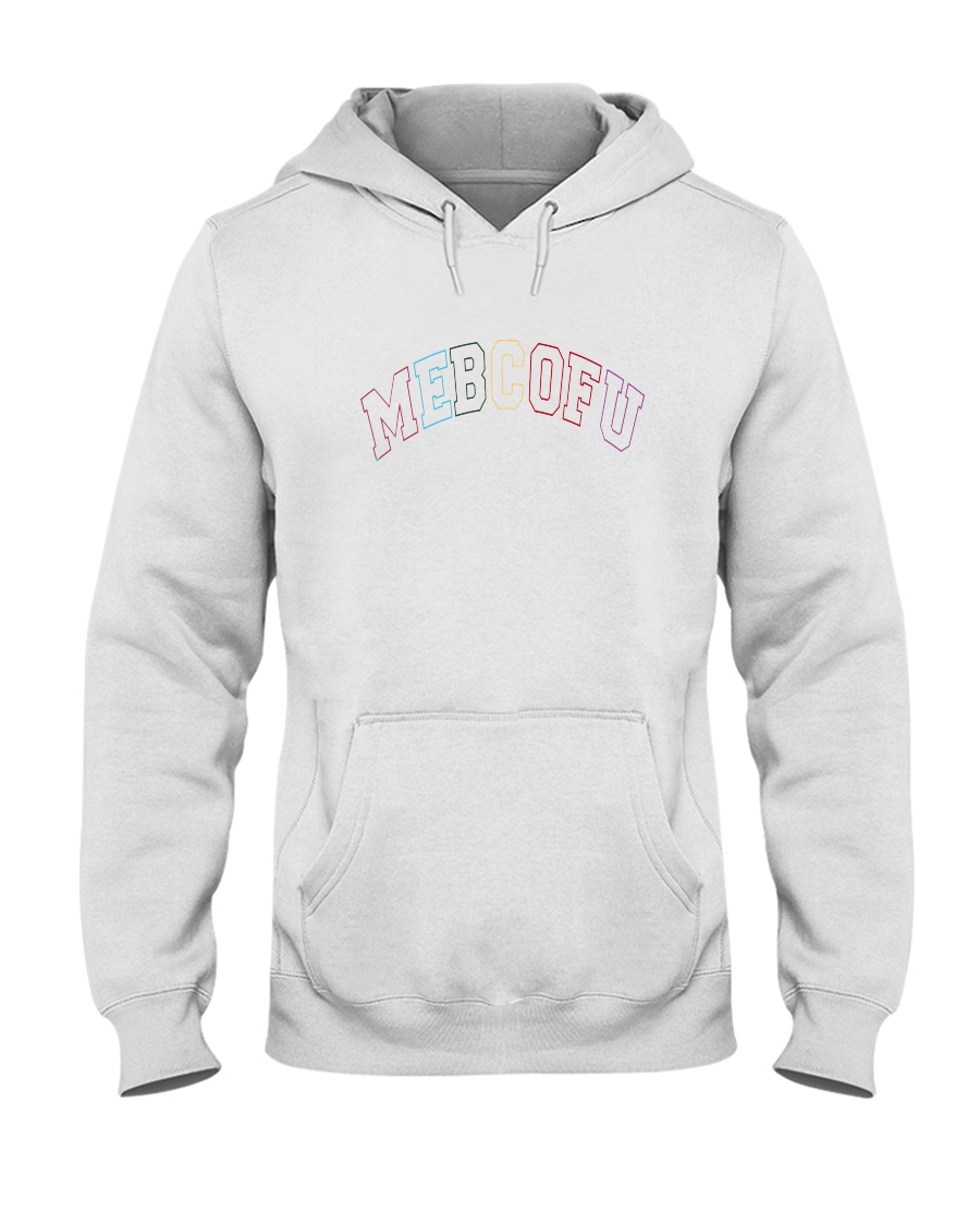 WHITE MEBCOFU SWEATER Hooded Sweatshirt
