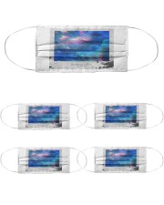 Underwater Sea Creatures Cloth Face Mask - 5 Pack thumbnail