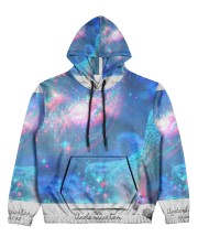 Underwater Sea Creatures Women's All Over Print Hoodie thumbnail