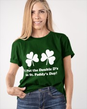 I Put the Double D in Paddy St Patrick's Day Classic T-Shirt apparel-classic-tshirt-lifestyle-front-100