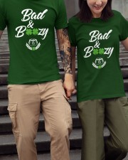 Bad and Boozy St Patrick's Day Classic T-Shirt apparel-classic-tshirt-lifestyle-front-151
