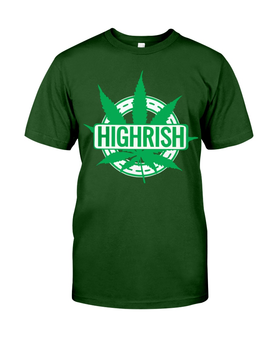 Funny Irish Stoner Shirt Weed Classic T-Shirt