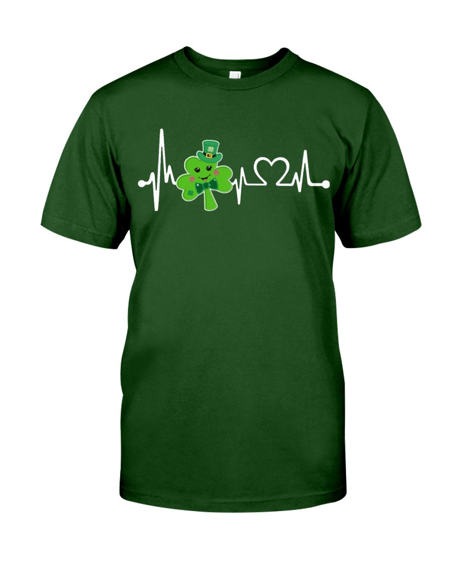 Shamrock Heartbeat Classic T-Shirt