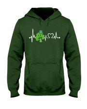 Shamrock Heartbeat Hooded Sweatshirt thumbnail